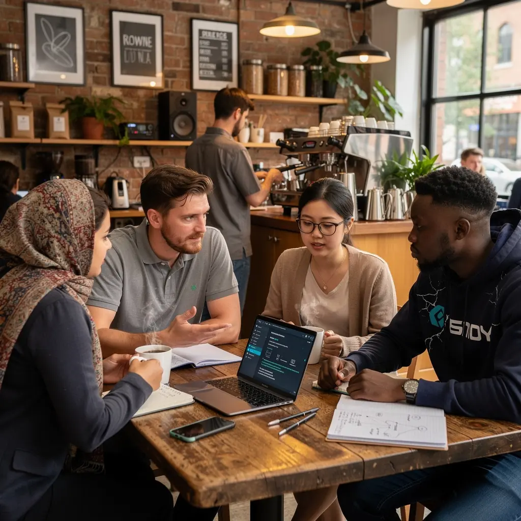 График, демонстрирующий пути обучения в сфере информационных технологий.